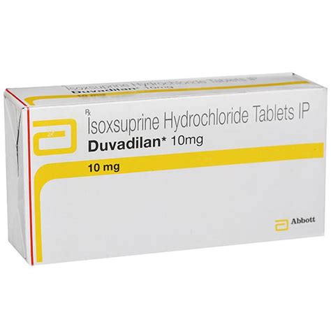 duvadilan harga  Duvadilan adalah obat bermerk yang mengandung Isoxsuprine HCl yang digunakan untuk membantu mengatasi kesemutan,